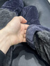 旋士睡眠襪腳套護腳保暖暖腳襪晚上睡覺(jué)穿的襪子冬季男女睡眠石膏襪 加絨保暖腳套男女同款【35-45碼】1雙 曬單實(shí)拍圖