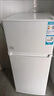海爾（Haier）冰箱出品雙開門二門177升冰箱家用小型冰箱租房省電不占地冷藏冷凍統(tǒng)帥家用小冰箱 以舊換新 177升雙門冰箱節(jié)能省電 兩天約用1度電 曬單實(shí)拍圖