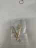 芠拉白色花朵發(fā)飾夏季小清新發(fā)夾女無(wú)痕側邊一字夾劉海夾網(wǎng)紅發(fā)夾 白色花瓣一字夾一對  A24-105 曬單實(shí)拍圖