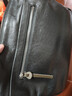 瑪西奴2025新款品牌單肩包男士斜挎包時(shí)尚休閑簡(jiǎn)約真皮包包通勤背包潮牌 黑色 曬單實(shí)拍圖