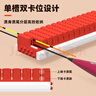 米極江湖創(chuàng  )新超短電子浮漂專(zhuān)用實(shí)木收納盒子魚(yú)漂電池多功能漁具大容量漂盒 B款(長(cháng)款)380*100*40(可收納600mm長(cháng)浮漂) 曬單實(shí)拍圖