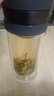 富光雙層玻璃杯 泡茶杯茶水分離杯子 高硼硅玻璃水杯商務(wù)男女士290ML 曬單實(shí)拍圖