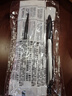 百樂(lè)（PILOT）BXRT-V5開(kāi)拓王按動(dòng)黑色中性筆0.5mm簽字筆商務(wù)水筆學(xué)生考試刷題筆文具套裝 1筆+6替芯 曬單實(shí)拍圖