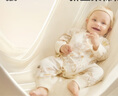 babycare寶寶連體衣純棉新生兒長(cháng)袖爬服哈衣滿(mǎn)月嬰兒衣服 獅子王國  73cm 曬單實(shí)拍圖