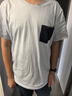 京東京造10A抗菌純棉睡衣男短袖套裝25春夏情侶家居服藍(lán)XL 曬單實(shí)拍圖