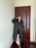 羽淘長(zhǎng)款羽絨服女2025新款時(shí)尚加厚保暖羽絨外套中長(zhǎng)款過(guò)膝極寒防寒服 黑色 S 【建議100-115斤】 曬單實(shí)拍圖