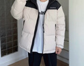 波司登（BOSIDENG）【反季】羽絨服楊紫同款男女情侶款短款運(yùn)動(dòng)立領(lǐng)新國(guó)標(biāo)90絨外套 日出沙丘7A41 XL 175/96A 曬單實(shí)拍圖