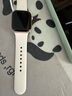 Apple/蘋果 Watch Series 10 智能手表GPS款42毫米玫瑰金色鋁金屬表殼淡桃粉色運(yùn)動(dòng)型表帶S/M MX1R3CH/B 曬單實(shí)拍圖