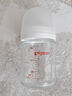 貝親（Pigeon）新生兒玻璃奶瓶套裝(160mlS號奶嘴+240mlM號奶嘴) 1-3個月 曬單實拍圖