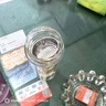 高硼硅雙層玻璃杯大容量泡茶杯茶水分離安全無(wú)毒隔熱杯車(chē)載水杯商 雙層真空底銀色直筒 330ml 1只 曬單實(shí)拍圖