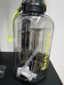 炊大皇運動水杯噸杯大容量噸桶運動水壺塑料水杯 黑色2200ml 曬單實拍圖