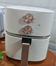 美的（Midea）空氣炸鍋大容量家用全自動(dòng)烤箱小型多功能不粘易清洗智能定時(shí)低音空氣炸烤一體機(jī) 淺杏色 4.2L 【無需翻面】輕音烘炸 曬單實(shí)拍圖