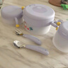 babycare萌萌兔餐具禮盒 兒童輔食碗學(xué)飲杯水杯注水保溫碗學(xué)習叉勺5件套 曬單實(shí)拍圖