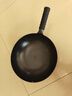 歐樂(lè )菲（OLOFE）炒鍋章丘炒鍋黑鐵鍋家用老式手打圓底無(wú)涂層鍋具大炒勺精熟鐵32cm 曬單實(shí)拍圖