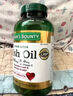 自然之寶（Nature's Bounty）深海魚油軟膠囊 Omega-3 DHA EPA 中老年魚油 美國(guó)原裝進(jìn)口 【1瓶體驗(yàn)裝】130粒 曬單實(shí)拍圖