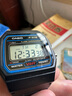 卡西歐（CASIO）小方塊簡約復(fù)古防水電子學(xué)生表男女手表情人節(jié)禮物 F-91W-1 曬單實拍圖