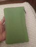 KGEG日本進(jìn)口名牌錢包新款大容量現(xiàn)金收納袋長款錢夾大鈔存放零錢包高 牛油果綠 曬單實(shí)拍圖