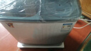 小鴨迷你雙桶洗衣機(jī)家用小型雙缸半自動(dòng)?jì)雰和疵搩捎?4.5公斤灰色加厚款【藍(lán)光+強(qiáng)勁動(dòng)力+洗脫兩用】 曬單實(shí)拍圖
