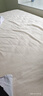 無印良品A類可水洗全棉床單單件 純棉雙人被單床罩床蓋230x245cm1.8*2米床 曬單實(shí)拍圖