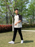 卡賓板鞋男鞋夏季透氣2025新款低幫小白鞋男士休閑鞋百搭潮流鞋子男 5510白色02 41 曬單實拍圖