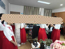 茶年（CHANIAN）燈火里的中國舞蹈服 兒童古典舞演出服開(kāi)場(chǎng)舞大擺裙六一兒童演出 山河女款 130 曬單實(shí)拍圖