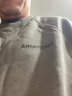 森馬（Semir）衛衣男發(fā)熱抑菌抓絨內搭上衣秋冬字母印花套頭衫潮101724116105 曬單實(shí)拍圖
