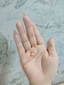 周大生黃金手鏈足金拉絲福袋錢(qián)幣手鏈純金送女友送老婆生日禮物女 金重約5.2g 曬單實(shí)拍圖