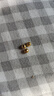喜上眉梢足金999轉運珠3D硬金拋光面珠磨砂路路通DIY配飾散珠送禮女 4mm光珠【約0.6g】多顆重版 曬單實(shí)拍圖