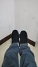 強(qiáng)人加絨保暖男棉鞋條絨款防寒平底休閑男鞋爸爸鞋 經(jīng)典棉布鞋 黑 42 曬單實拍圖