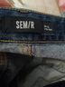 森馬（Semir）牛仔短褲男做舊復(fù)古破洞褲涼感寬松五分褲2025夏時(shí)髦109325122102 曬單實(shí)拍圖