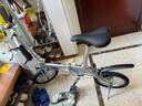 大行（DAHON）折疊自行車(chē)14英寸超輕迷你便攜小輪男女式單車(chē)BYA412  銀色 曬單實(shí)拍圖