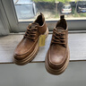 奧康工裝馬丁靴男2025新款冬季輕質(zhì)軟底靴子高幫板鞋時(shí)尚休閑男士皮鞋 卡其 41 曬單實(shí)拍圖