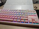 前行者【補貼券減15%】X87Pro/Ultra無(wú)線(xiàn)機械鍵盤(pán)有線(xiàn)藍牙三模gas客制化游戲電競磁軸辦公專(zhuān)用側刻筆記本 櫻花粉側刻Ultra北極拿鐵軸V2-1.2萬(wàn)mA 曬單實(shí)拍圖