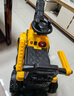爸爸媽媽兒童挖掘機四輪電動(dòng)車(chē)1-8歲玩具車(chē)男孩可坐人工程車(chē)挖土勾機挖機 曬單實(shí)拍圖