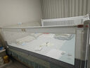 KDE嬰兒床圍欄防摔護(hù)欄寶寶床邊防摔安全防護(hù)欄兒童床上防掉床擋板 [M7]雅灰【U型底座-免打孔】 三面裝丨2.0米床【2.0+2.2+2.2】 曬單實(shí)拍圖