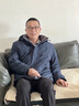 北極絨（Bejirog）中老年人羽絨服男冬裝爸爸加厚外套中年男士加絨鵝絨服保暖防寒服 黑色 XL (建議125-140斤) 曬單實(shí)拍圖