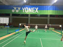 YONEX尤尼克斯羽毛球鞋耐磨減震防滑舒適比賽訓練SHB220CR米白38碼 曬單實(shí)拍圖
