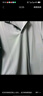 京東京造【100系列云感速干】運動(dòng)短袖Polo衫男跑步健身戶(hù)外 灰藍色2.0  曬單實(shí)拍圖