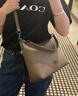 蔻馳（COACH）【品牌直供】禮物L(fēng)AUREL女士單肩手提腋下包深褐色CR148QBCBD 曬單實(shí)拍圖