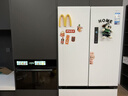 美的（Midea）真香系列M60雙系統508法式多門(mén)四門(mén)家用冰箱超薄平嵌雙循環(huán)大容量底部散熱BCD-508WUFPZM(E)星塵白 曬單實(shí)拍圖