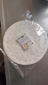 展藝蒸籠紙28cm*100張一次性食品級(jí)圓形包子饅頭月餅面點(diǎn)蒸屜不沾墊紙 曬單實(shí)拍圖