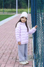 Skechers斯凱奇兒童羽絨服男童女童外套保暖中大童冬裝P425K050 紫色/00EW 120 cm 曬單實(shí)拍圖