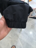 李寧荷葉防護(hù)風(fēng)衣丨運(yùn)動(dòng)風(fēng)衣軟殼男女款秋季防潑水透氣連帽夾克外套 【戶外防護(hù)】黑色457-2 L 曬單實(shí)拍圖