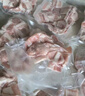 龍大肉食 家庭小炒肉片組合凈重4斤 去皮五花肉片250g*4+帶皮腿肉片250g*4 曬單實拍圖