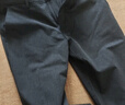 利郎青年商務(wù)男裝【四面彈力】休閑褲男肌理TR薄絨通勤長褲Q4DXK601 深灰 33 (175/84A) 曬單實(shí)拍圖