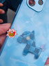 可不可 適用蘋(píng)果11手機殼iPhone11ProMax新款冰感金屬漆玻璃保護套Pro全包防摔超薄木偶馬散熱創(chuàng  )意男女 蘋(píng)果11【遠峰藍】木偶馬F636 金屬漆玻璃殼 曬單實(shí)拍圖