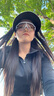 玖慕（JIUMU）冰絲防曬面罩女士夏季防紫外線(xiàn)遮陽(yáng)面紗開(kāi)車(chē)護頸脖套透氣全臉口罩 曬單實(shí)拍圖