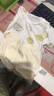 舒貝怡嬰兒衣服短袖套裝夏季男女寶寶純棉兒童分體兩件套薄款黃色80 曬單實(shí)拍圖