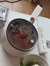 九陽(yáng)（Joyoung）電煮鍋電熱鍋電蒸鍋宿舍小鍋電炒鍋學(xué)生寢室1.6L泡面電火鍋多功能鍋HG15-G122【蒸籠款】 曬單實(shí)拍圖