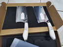 狂鯊刀具套裝廚房家用菜刀全套德國原裝進(jìn)口廚具第1名 大馬士革鋼【米白色】 7件套 曬單實(shí)拍圖